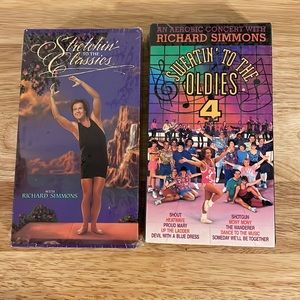 Richard Simmons VHS- Stretchin’ to the Classics & Sweatin’ to the Oldies 4